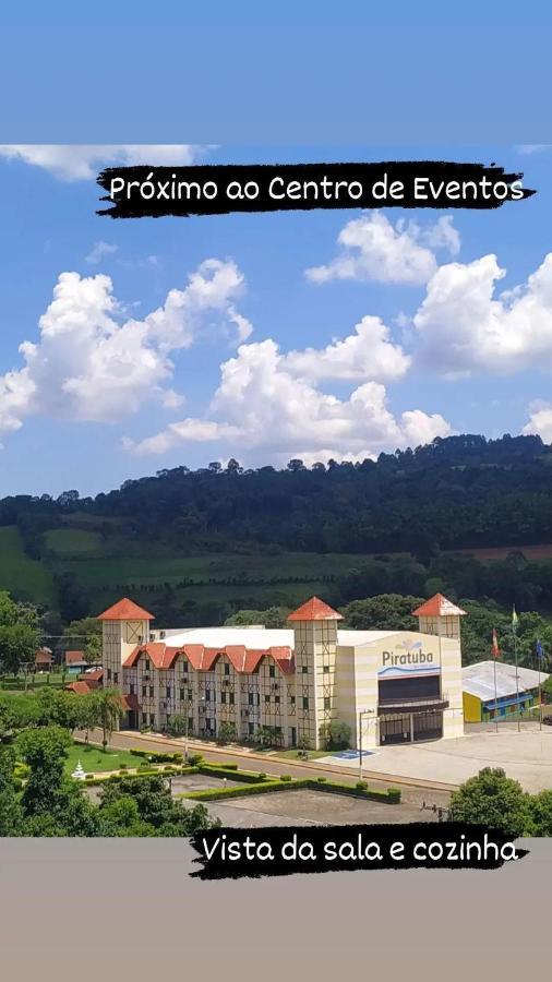 Melhor Vista E Localizacao Nas Termas 피라투바 외부 사진